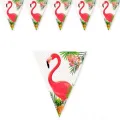 Flamingo Ananas Flama Bayrak (320 cm)