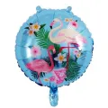 Flamingo Folyo Balon Mavi (45 cm)
