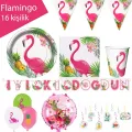 Flamingo Parti Seti 16 Kişilik