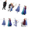 Frozen Elsa Anna Dekor Süs Banner (130x20 cm)