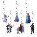 Frozen Elsa Asmalı Tavan Süsü (6 Adet)