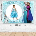 Frozen Elsa Kişiye Özel Parti Afişi 70*100 cm