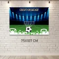 Futbol Doğum Günü Parti Afişi (75x107 cm)