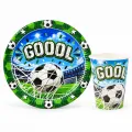 Futbol Topu Karton Tabak (8 Adet)