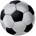 Futbol Topu Temalı Tabak 8 Adet