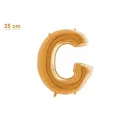 G Harf Folyo Balon – Gold – (35 cm - 16 inch)