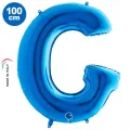 G Harf Folyo Balon – Mavi – 100 cm (40 inch)