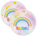 Gökkuşağı Temalı Tabak 8 adet