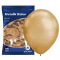 Gold Balon Metalik 100 Adet