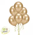 Gold Balon Metalik (15 Adet)