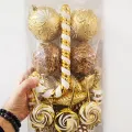 Gold Yılbaşı Süsleri Lüks Set (26 Parça)