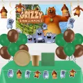 Grizzy ve Lemmingler Parti Seti (8 Kişilik)