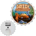 Grizzy ve Lemmingler Temalı Açacak Magnet 7 cm