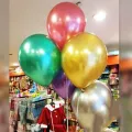 Gümüş Krom Balon 5 Adet (30 cm)