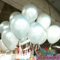 Gümüş Sedefli Uçan Balon 15 Adet MAĞAZADAN