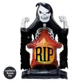 Halloween AYAKLI Mezar Taşı Rip İskelet Folyo Balon 128-65*45 cm
