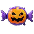 Halloween Balkabaklı Şeker Folyo Balon 78*48 cm