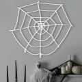 Halloween Cadılar Bayramı Beyaz Örümcek Ağı 100 cm