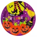 Halloween Cadılar Bayramı Tabak (8 Adet)