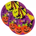 Halloween Cadılar Bayramı Tabak (8 Adet)