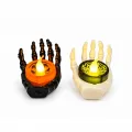 Halloween İskelet El Led Mum (1 Adet)