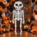 Halloween İskelet Folyo Balon (158x86 cm)