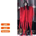 Halloween Korkunç İskelet Hayalet ışıklı - Sesli - Hareketli (200 cm)