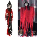 Halloween Korkunç İskelet Hayalet ışıklı - Sesli - Hareketli (200 cm)