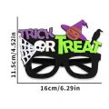 Halloween Trick Treat Cadı Şapkalı Gözlük