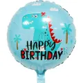 Happy Birthday Dinozor Folyo Balon (45 cm)