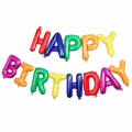 Happy Birthday Folyo Balon Seti Renkli (35 cm)