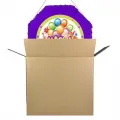 Happy Birthday Mor Pinyata 42 cm + Sopası