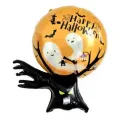 Happy Halloween Cadılar Bayramı Ağaçlı Folyo Balon 95x66 cm