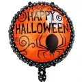 Happy Halloween Örümcekli Folyo Balon 45 cm
