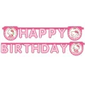 Hello Kitty Happy Birthday Yazısı (200 cm)