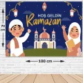 Hoş Geldin Ramazan Afişi Çocuklar İçin 70*100 cm