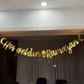 Hoş Geldin Ramazan Kaligrafi Banner 210 cm