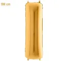 I Harf Folyo Balon – Gold – 100 cm (40 inch)