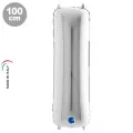 I Harf Folyo Balon – Gümüş – 100 cm (40 inch)
