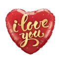 I Love You Folyo Balon 45 cm