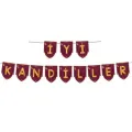 İyi Kandiller Yazısı Bordo Gold 160 cm