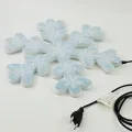 Kar Tanesi Beyaz Desenli Led ışık (40 cm 1 Adet)