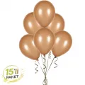 Karamel Rengi Pastel Balon 15 Adet