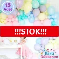 Karışık Makaron Balon 1 Adet 30 cm