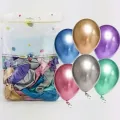 Karışık Renkli Krom Balon 50 Adet (30 cm)