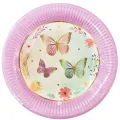 Kelebek Temalı Tabak 8 Adet