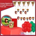 Kırmızı Başlıklı Kız 8 Kişilik Parti Seti