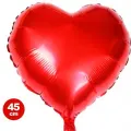 Kırmızı Kalp Folyo Balon (45 cm)
