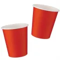 Kırmızı Karton Bardak (8 adet)