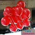 Kırmızı Uçan Balon Demeti 15 Adet MAĞAZADAN